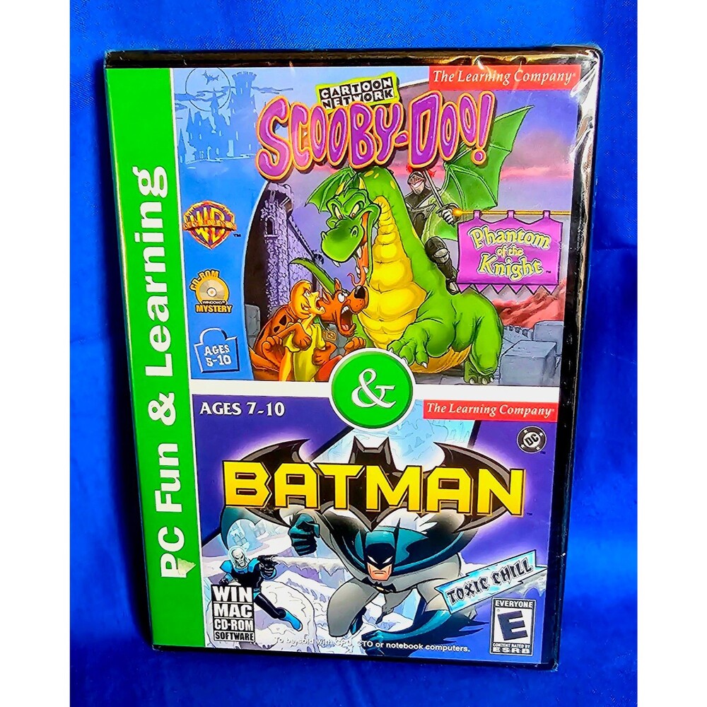Scooby-Doo! Phantom of the Knight Batman Toxic Chill PC Windows 95/98 Video Game